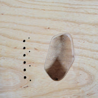 Unbranded Telecaster Style Ash Body Brush Finished - Mahar's Vintage Guitars