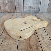 Unbranded Telecaster Style Ash Body Brush Finished - Mahar's Vintage Guitars