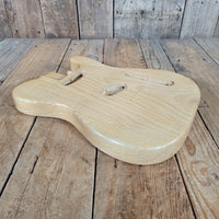 Unbranded Telecaster Style Ash Body Brush Finished - Mahar's Vintage Guitars