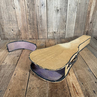 Unbranded Trap door parlor guitar case 1900s 1910s 1920s - Mahar's Vintage Guitars