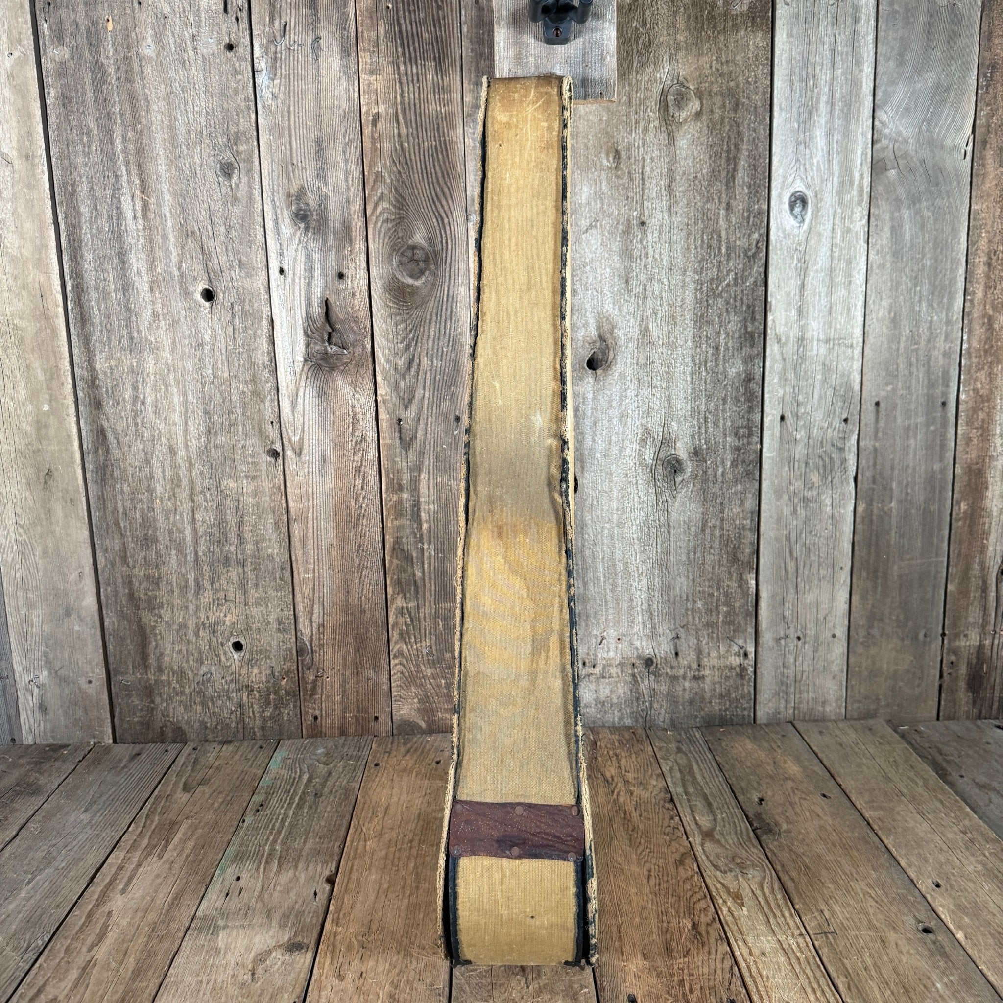 Unbranded Trap door parlor guitar case 1900s 1910s 1920s - Mahar's Vintage Guitars