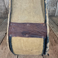 Unbranded Trap door parlor guitar case 1900s 1910s 1920s - Mahar's Vintage Guitars