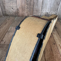 Unbranded Trap door parlor guitar case 1900s 1910s 1920s - Mahar's Vintage Guitars