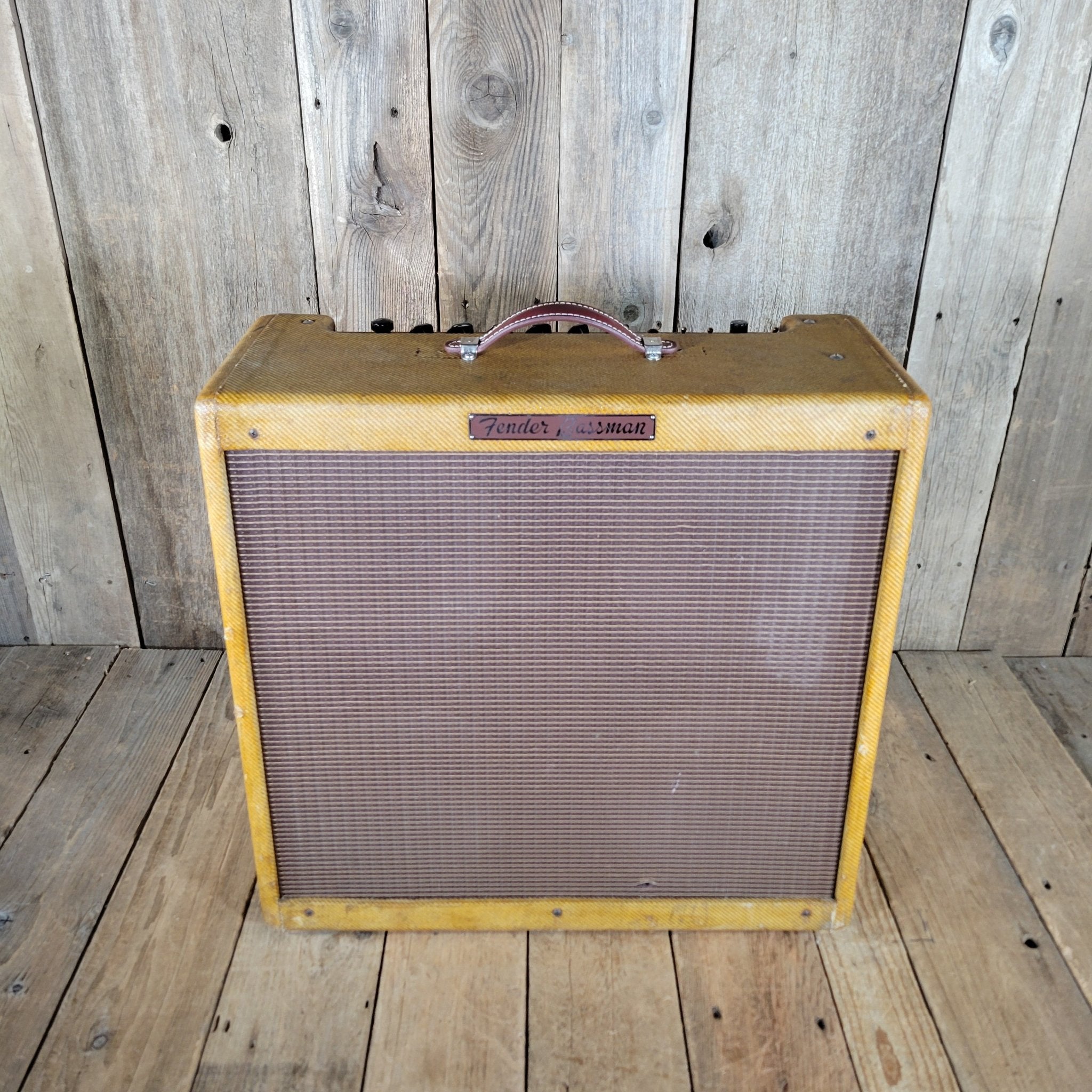 Unbranded Tweed Bassman High Quality Handwired Clone Electric Audio Repair Oakland CA - Mahar's Vintage Guitars
