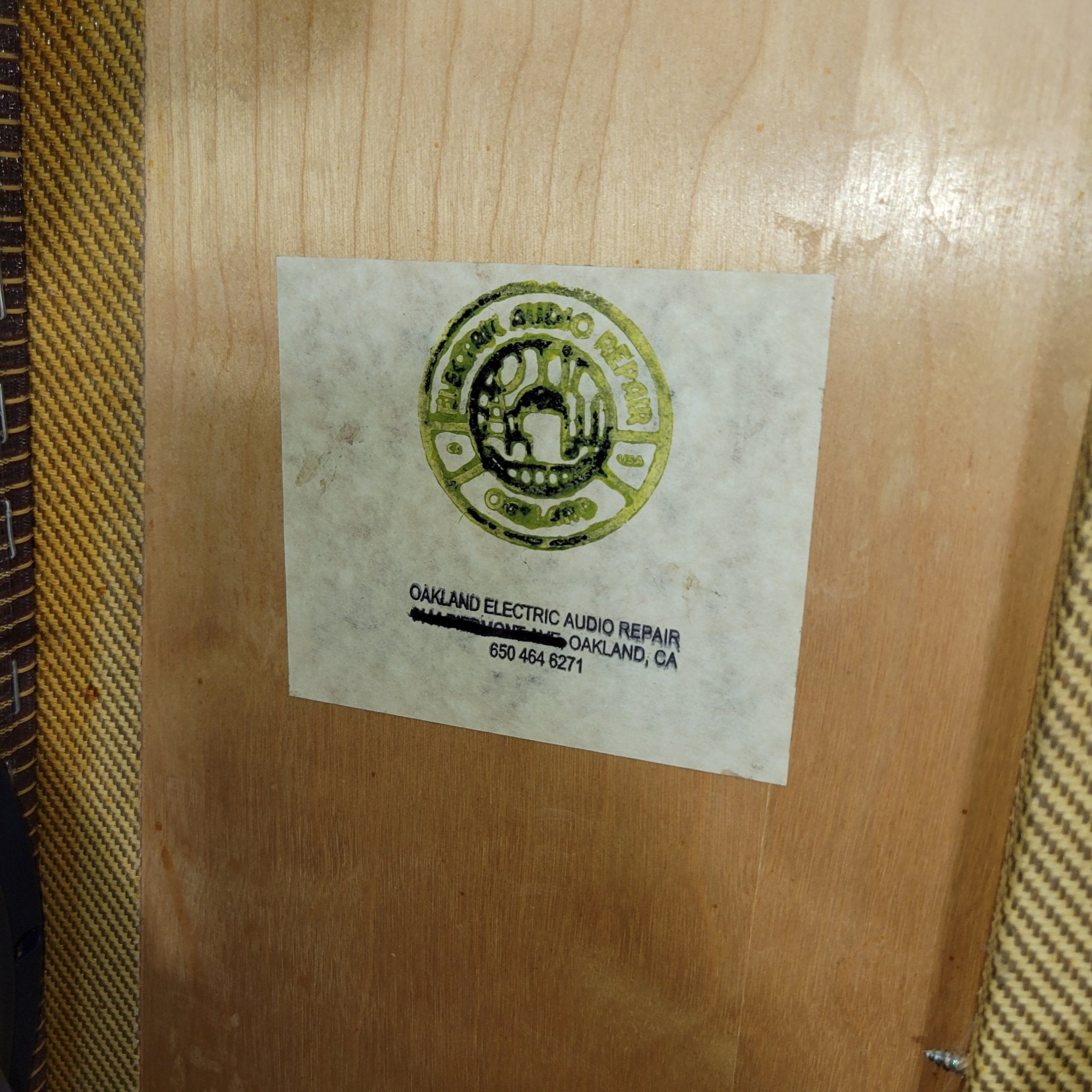 Unbranded Tweed Bassman High Quality Handwired Clone Electric Audio Repair Oakland CA - Mahar's Vintage Guitars