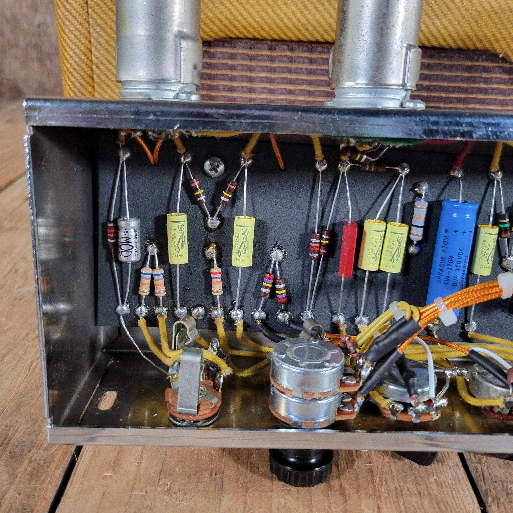 Unbranded Tweed Bassman High Quality Handwired Clone Electric Audio Repair Oakland CA - Mahar's Vintage Guitars