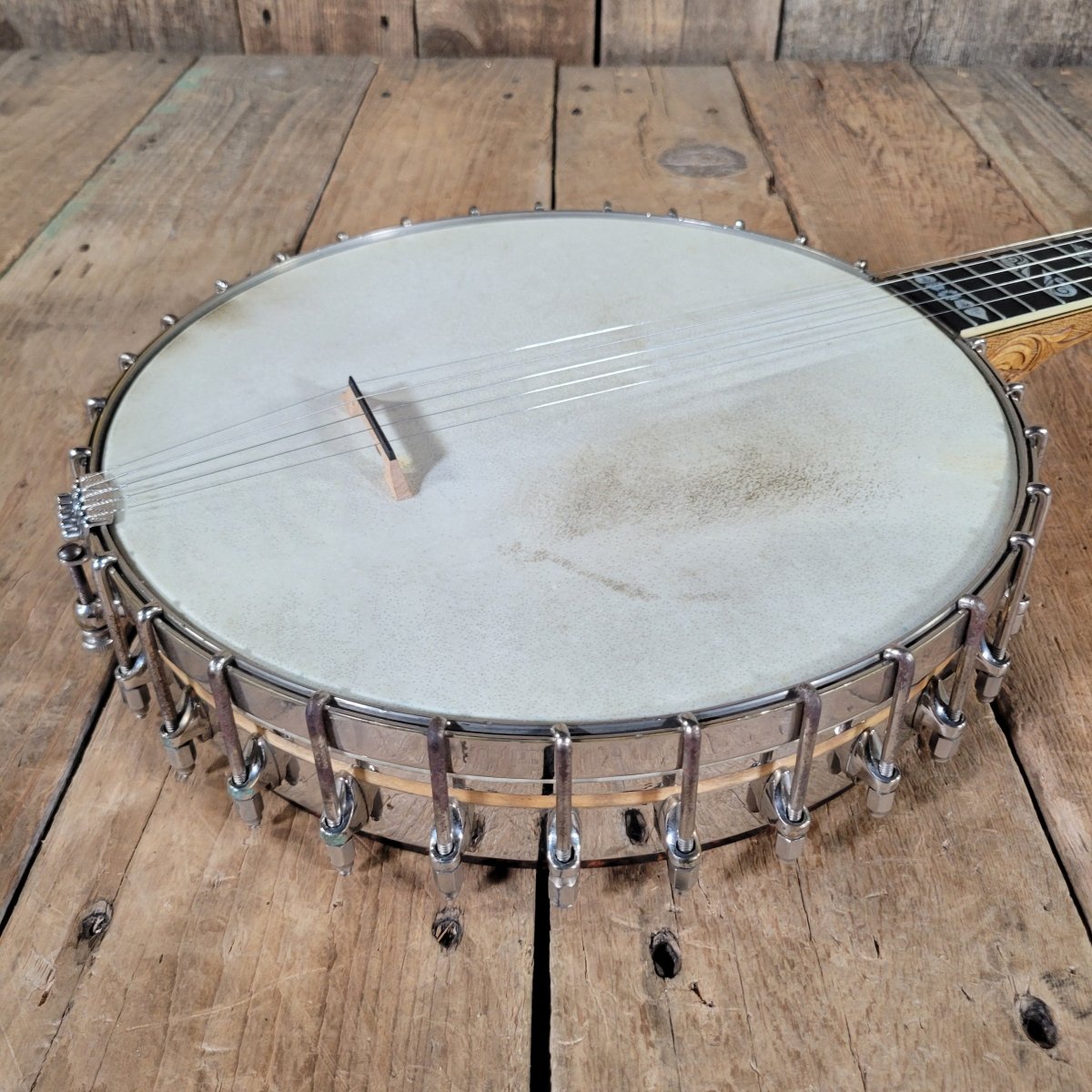 Vega Whyte Laydie No. 7 5 String Banjo Original Case Fairbanks 1906 - 1907 - Mahar's Vintage Guitars