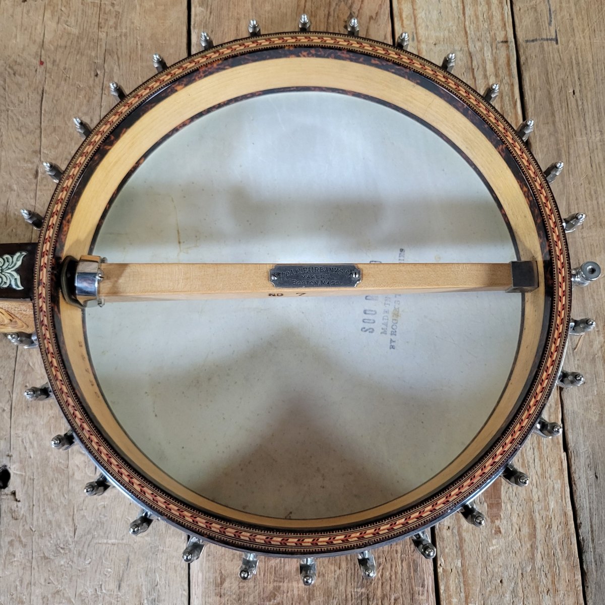 Vega Whyte Laydie No. 7 5 String Banjo Original Case Fairbanks 1906 - 1907 - Mahar's Vintage Guitars