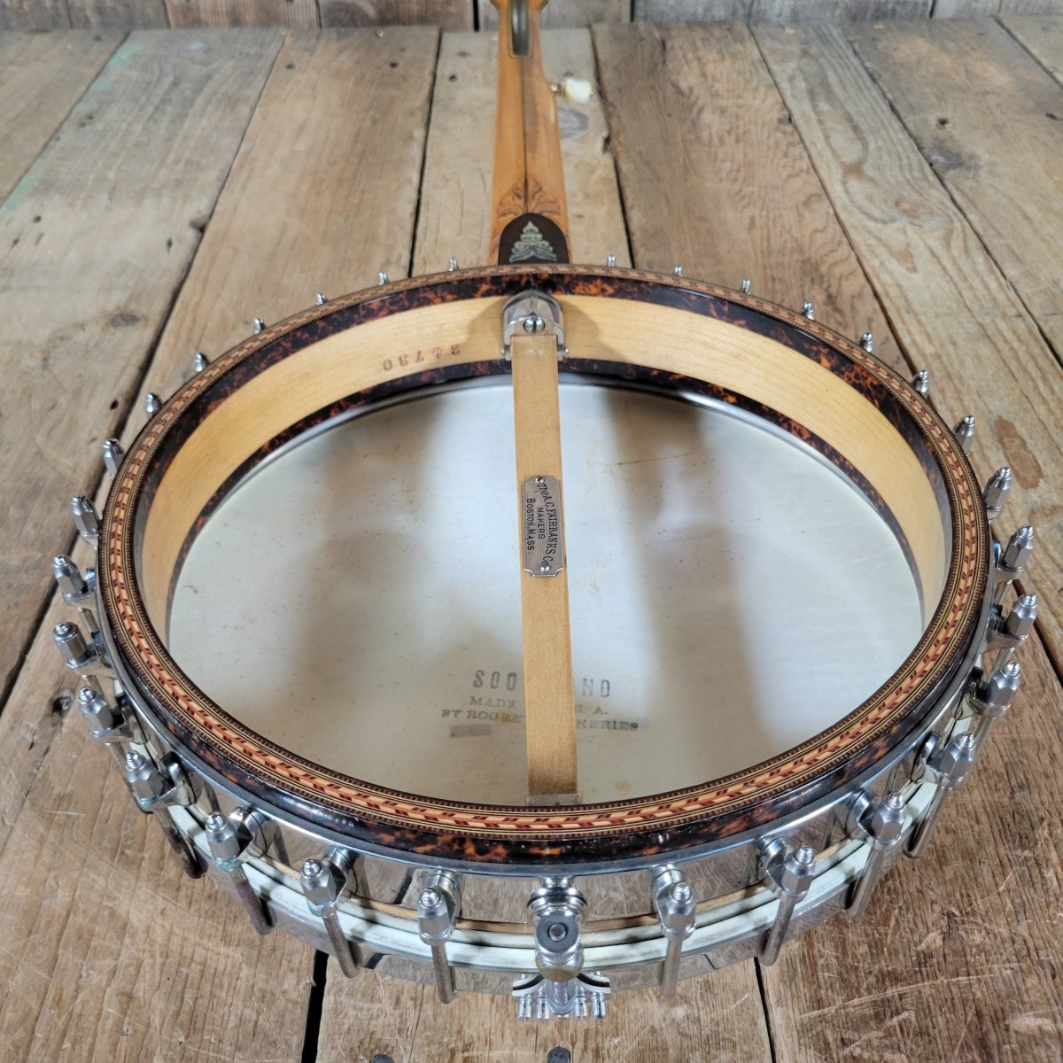 Vega Whyte Laydie No. 7 5 String Banjo Original Case Fairbanks 1906 - 1907 - Mahar's Vintage Guitars