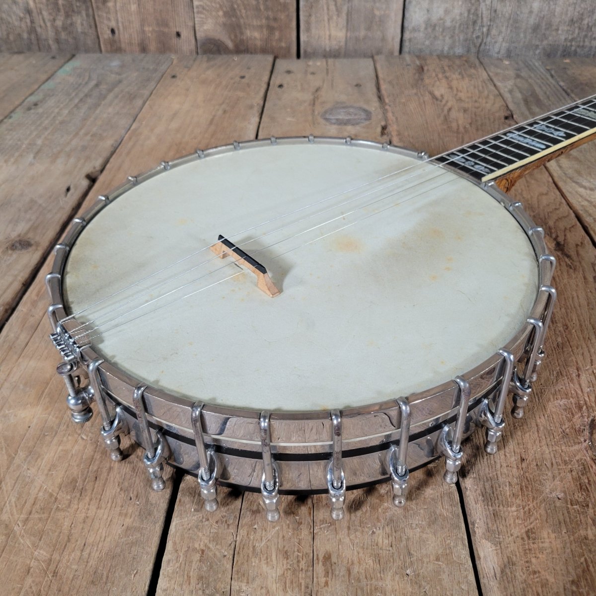 Vega Whyte Laydie No. 7 Plectrum Banjo 1926 Original Case - Mahar's Vintage Guitars