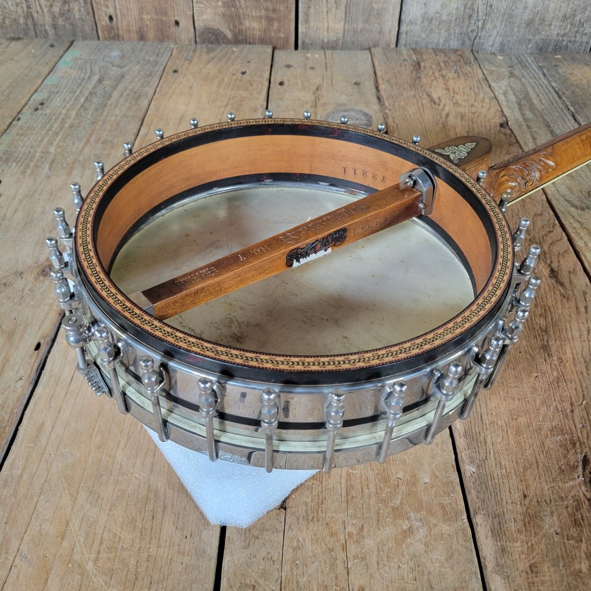 Vega Whyte Laydie No. 7 Plectrum Banjo 1926 Original Case - Mahar's Vintage Guitars