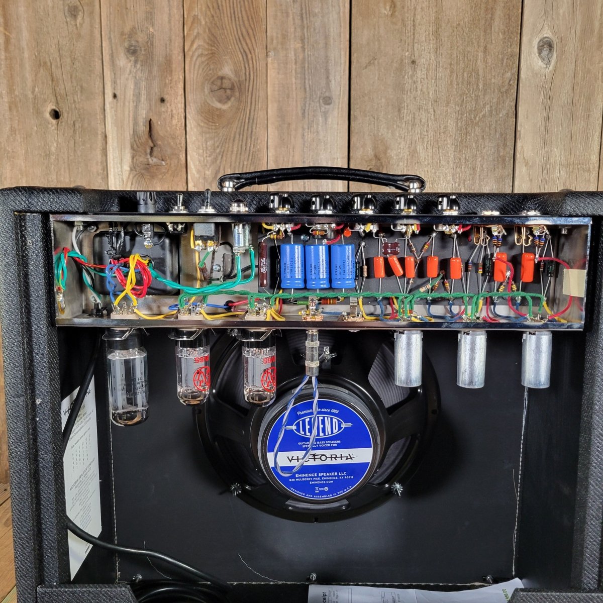 Victoria Trem D’lux 5E9 - A Handwired Tube Combo Amp with Cover – 2021 Mint - Mahar's Vintage Guitars