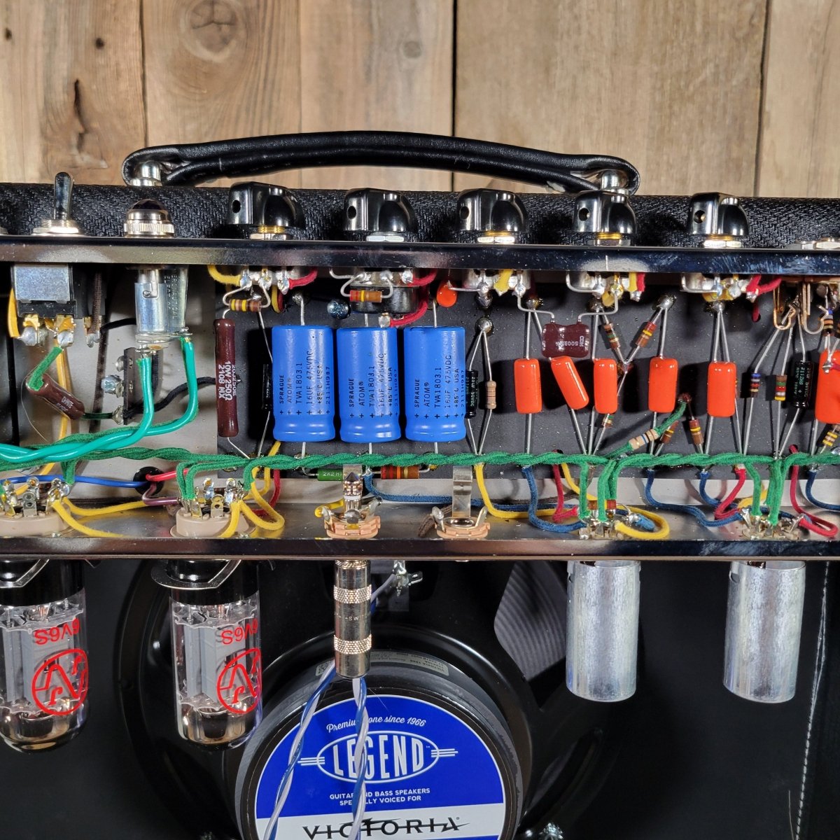 Victoria Trem D’lux 5E9 - A Handwired Tube Combo Amp with Cover – 2021 Mint - Mahar's Vintage Guitars