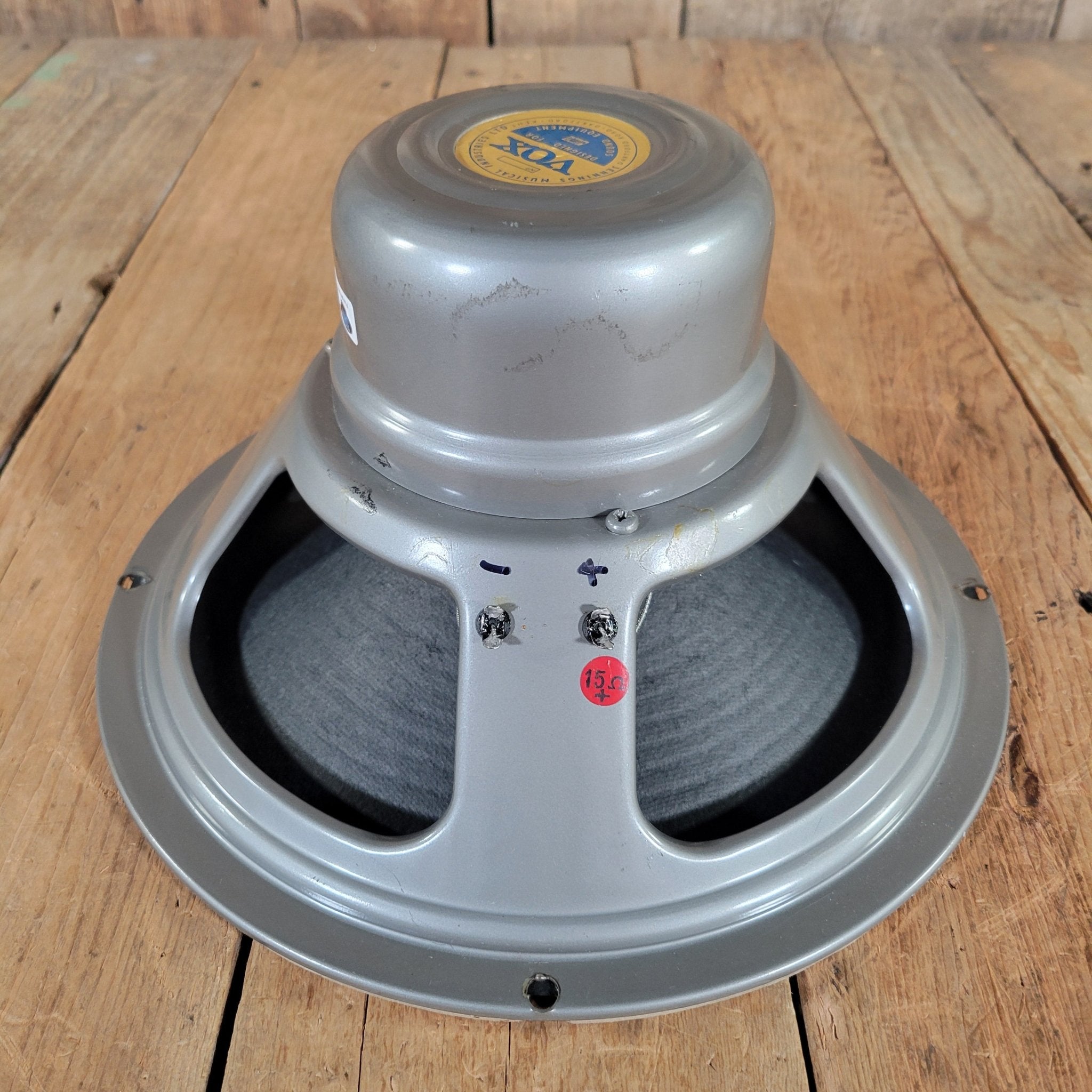 Vintage 1964 Vox Celestion T1096 “Silver Bell” 12" Alnico Guitar Speaker – Original British Tone Reconed - Mahar's Vintage Guitars