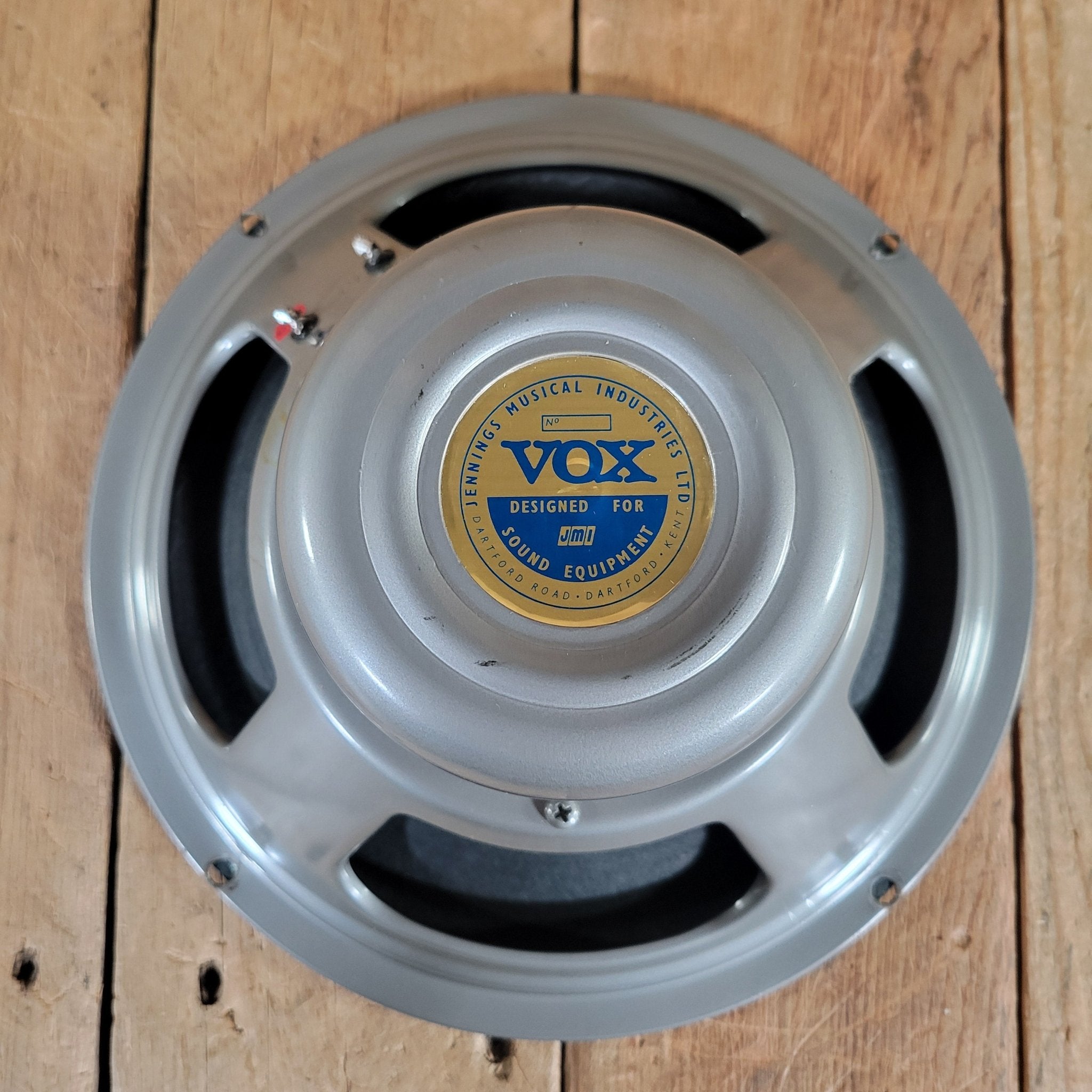 Vintage 1964 Vox Celestion T1096 “Silver Bell” 12" Alnico Guitar Speaker – Original British Tone Reconed - Mahar's Vintage Guitars