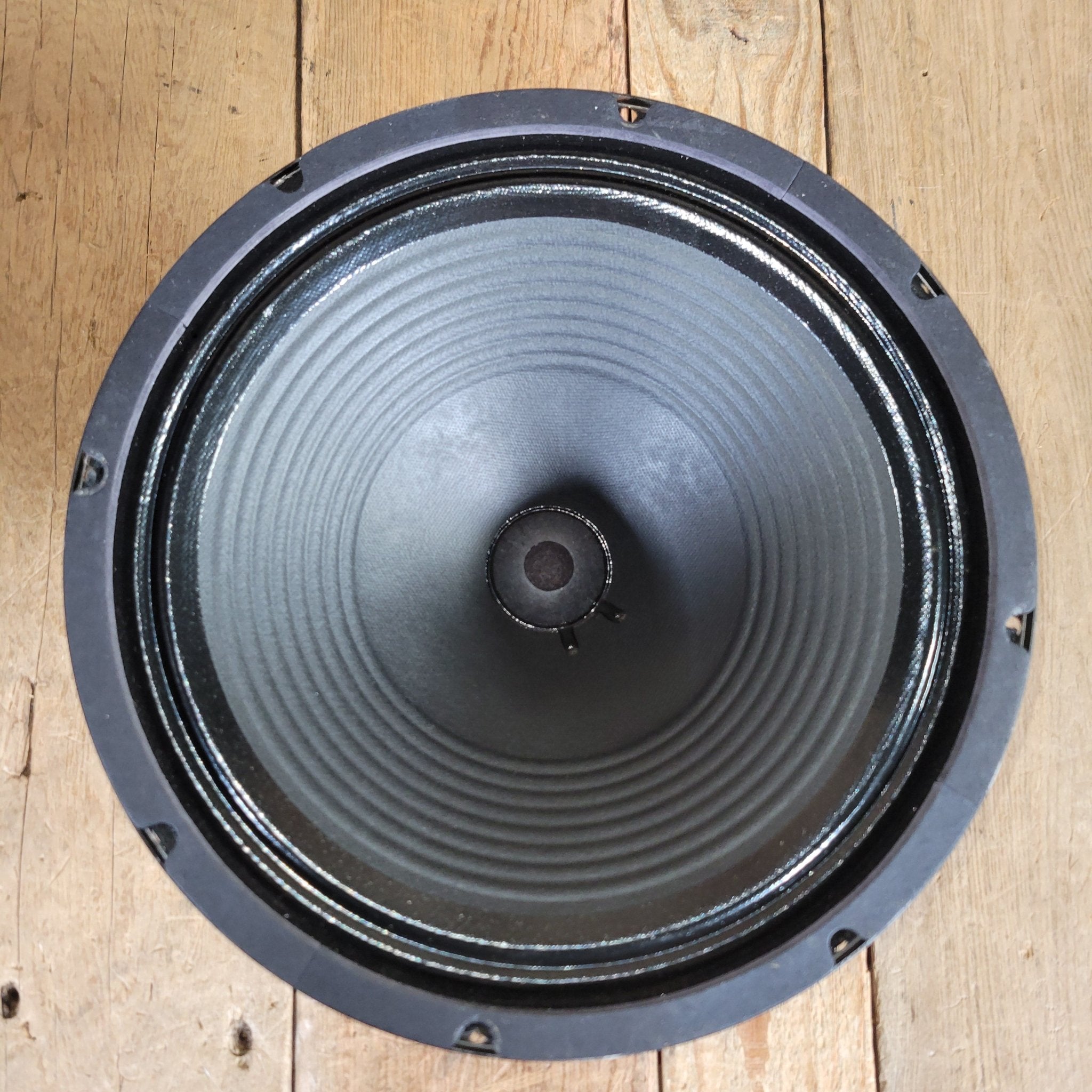 Vintage 1966 Jensen C12PS 12" Guitar Speaker – 8 Ohm, Ceramic, Original American Tone Recone - Mahar's Vintage Guitars