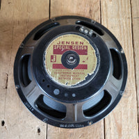 Vintage 1966 Jensen C12PS 12" Guitar Speaker – 8 Ohm, Ceramic, Original American Tone Recone - Mahar's Vintage Guitars