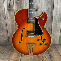 Vintage 1969 Gibson Super 400CES – Sunburst Archtop Electric Guitar, Carved Spruce Top, Original Humbuckers - Mahar's Vintage Guitars