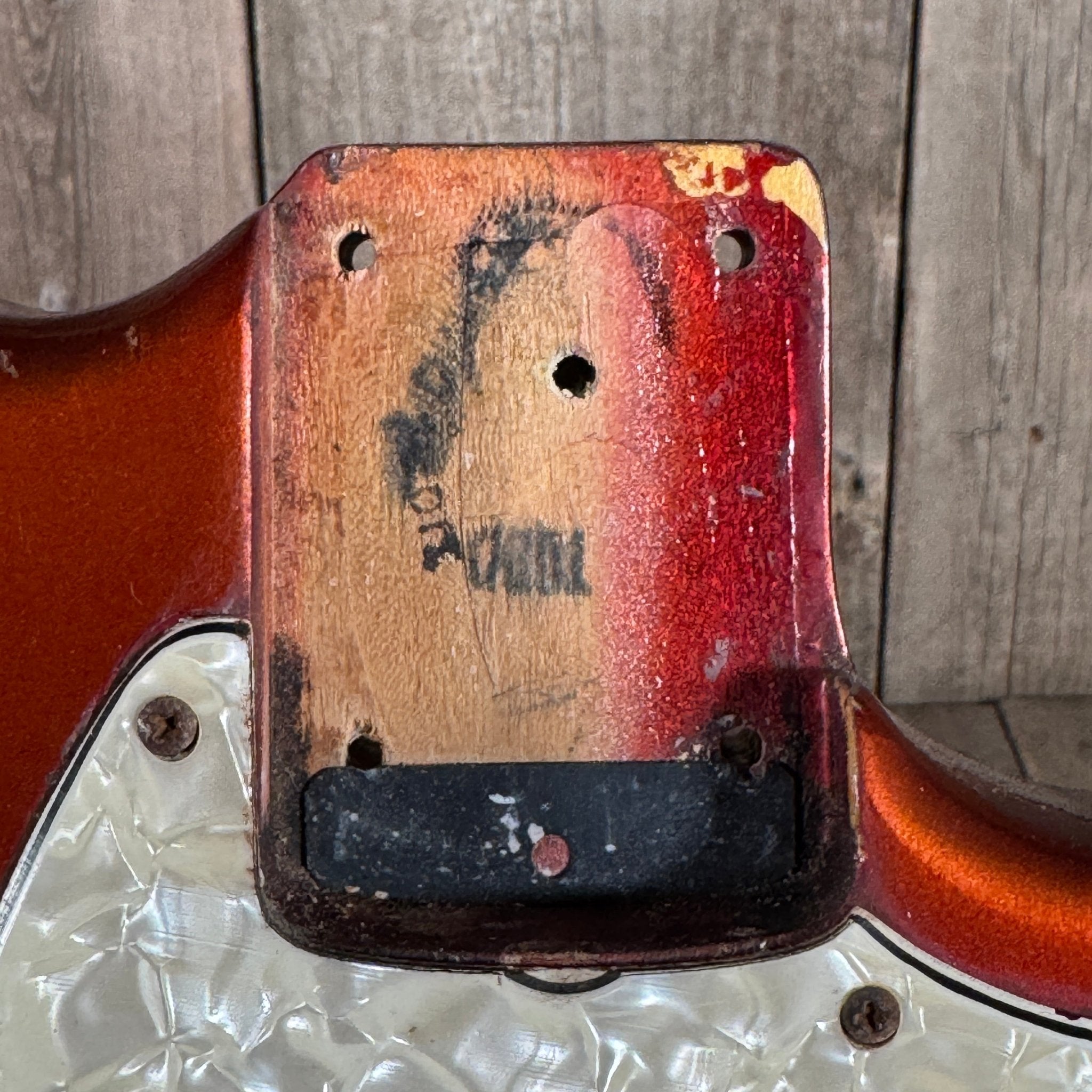 Vintage 1973 Fender Mustang – Competition Red Offset Classic - Mahar's Vintage Guitars