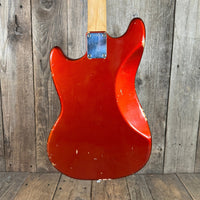 Vintage 1973 Fender Mustang – Competition Red Offset Classic - Mahar's Vintage Guitars