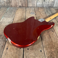 Vintage 1973 Fender Mustang – Competition Red Offset Classic - Mahar's Vintage Guitars