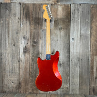 Vintage 1973 Fender Mustang – Competition Red Offset Classic - Mahar's Vintage Guitars