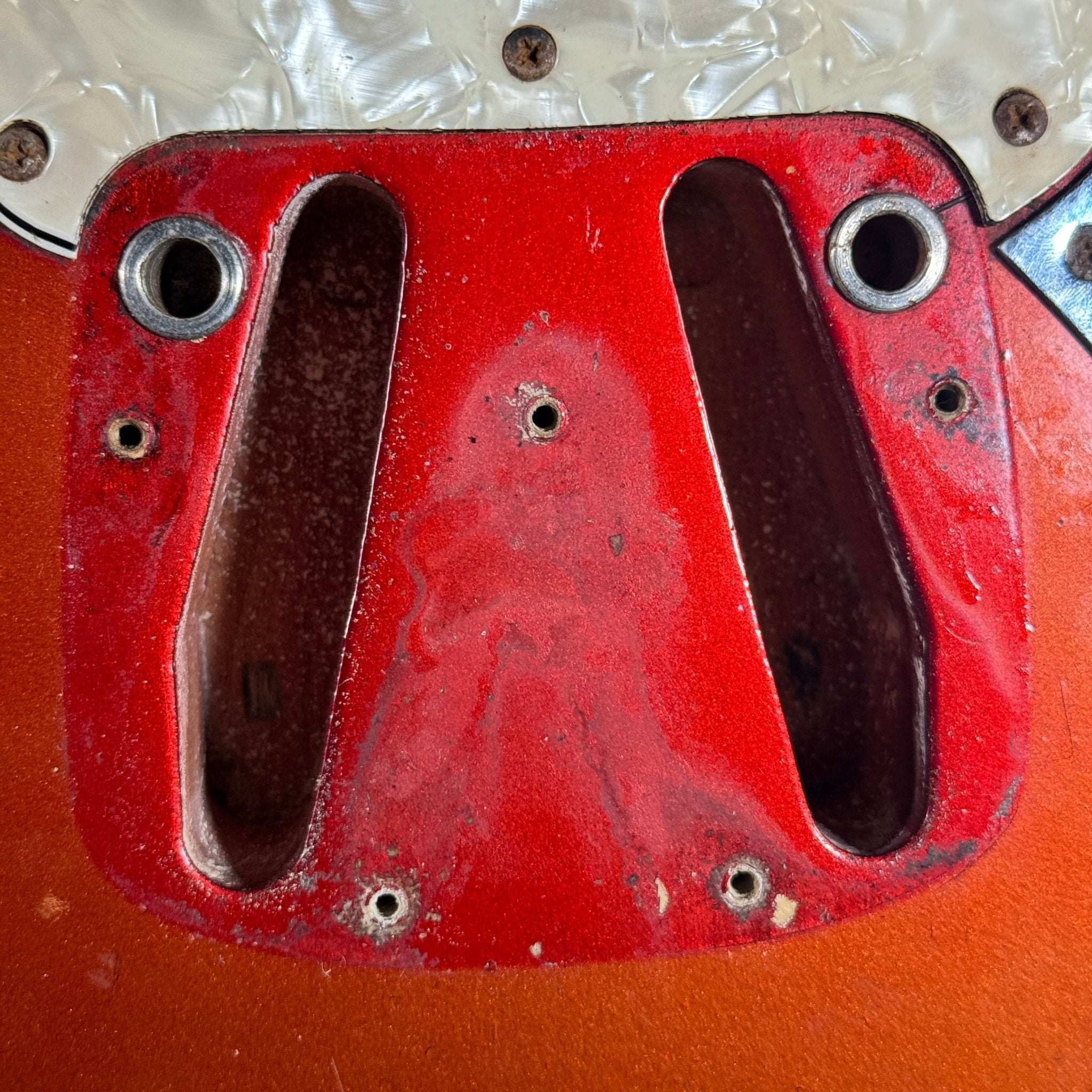 Vintage 1973 Fender Mustang – Competition Red Offset Classic - Mahar's Vintage Guitars