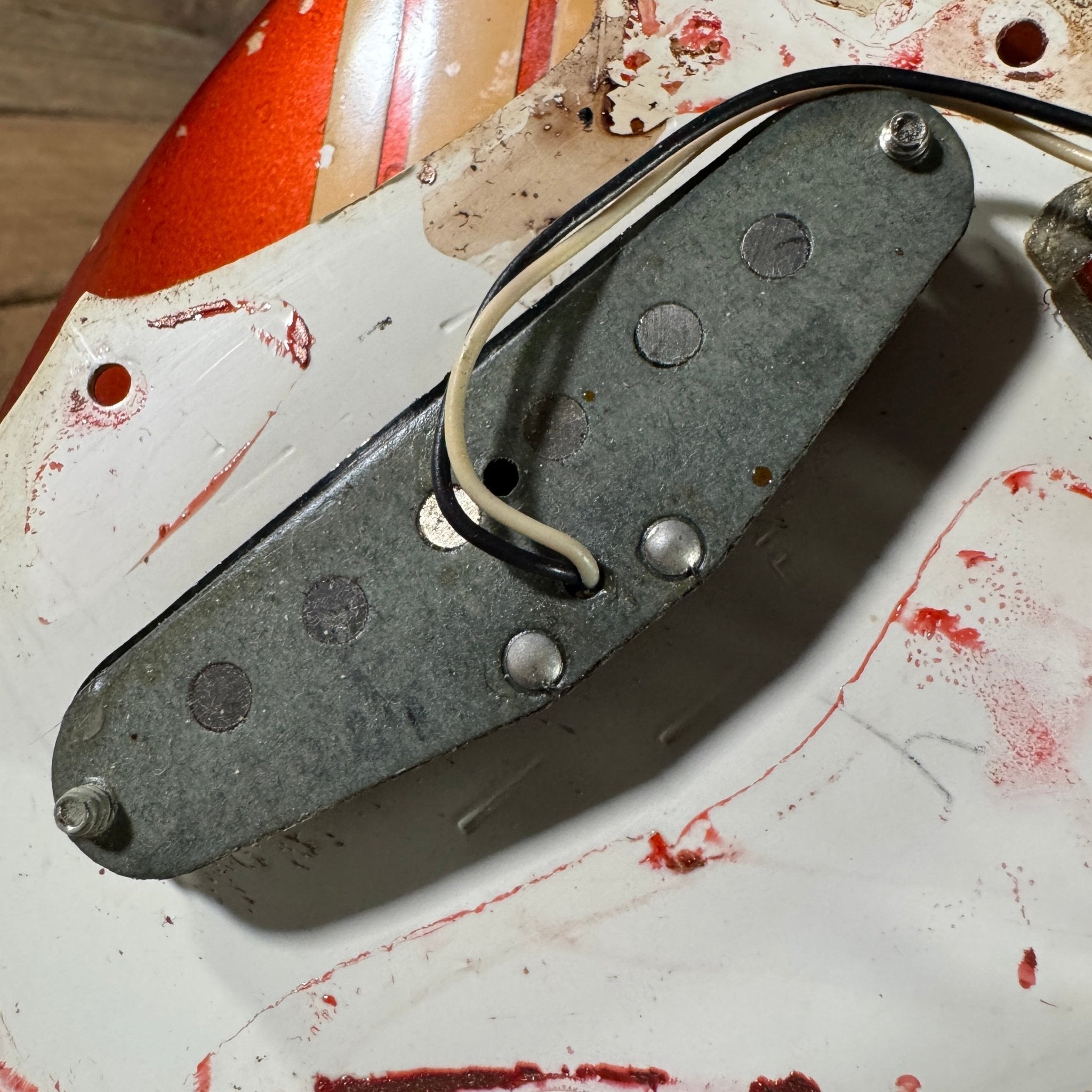 Vintage 1973 Fender Mustang – Competition Red Offset Classic - Mahar's Vintage Guitars