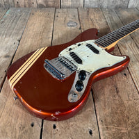 Vintage 1973 Fender Mustang – Competition Red Offset Classic - Mahar's Vintage Guitars