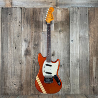 Vintage 1973 Fender Mustang – Competition Red Offset Classic - Mahar's Vintage Guitars