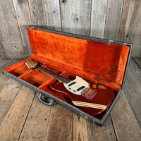 Vintage 1973 Fender Mustang – Competition Red Offset Classic - Mahar's Vintage Guitars