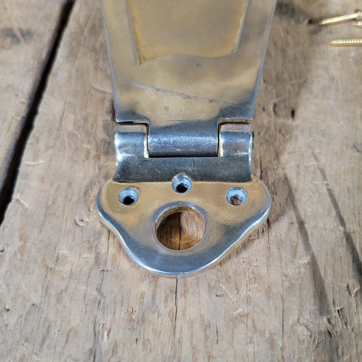 Vintage Bigsby - Style Gold Tremolo Tailpiece 1960s–70s Lawsuit Era Ibanez Kawai - Mahar's Vintage Guitars