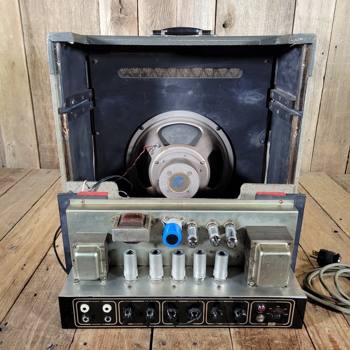 Vox AC15 1960 Two Tone Version 7 Third Circuit EF86 1960 - Mahar's Vintage Guitars