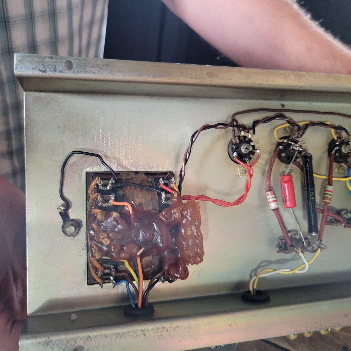 Vox AC15 1960 Two Tone Version 7 Third Circuit EF86 1960 - Mahar's Vintage Guitars