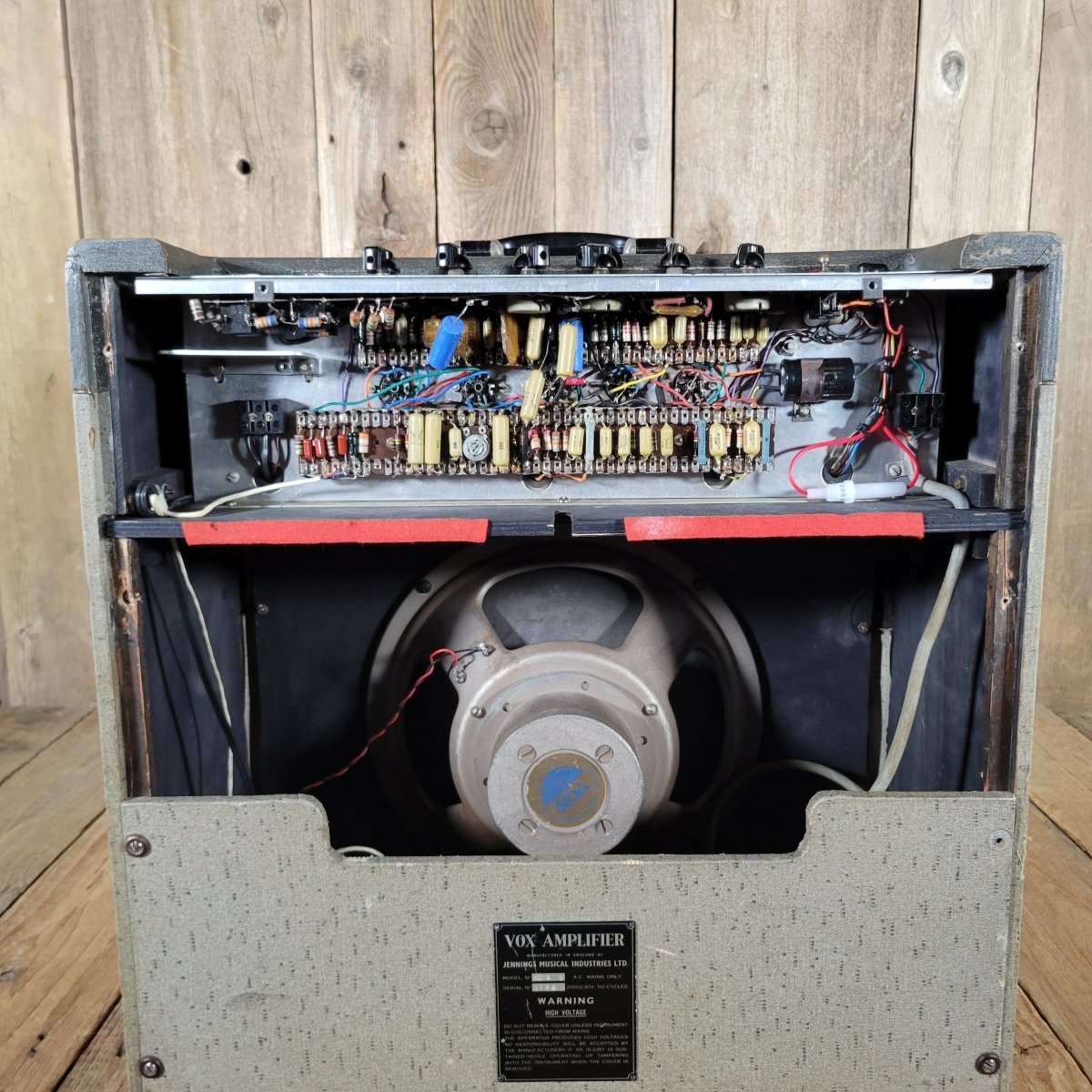 Vox AC15 1960 Two Tone Version 7 Third Circuit EF86 1960 - Mahar's Vintage Guitars