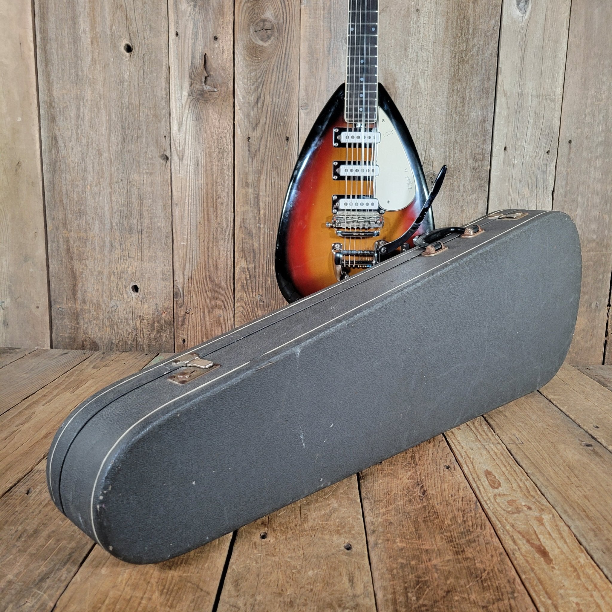 Vox Mark IX 9 - String Vintage Teardrop Guitar 1960s - Mahar's Vintage Guitars