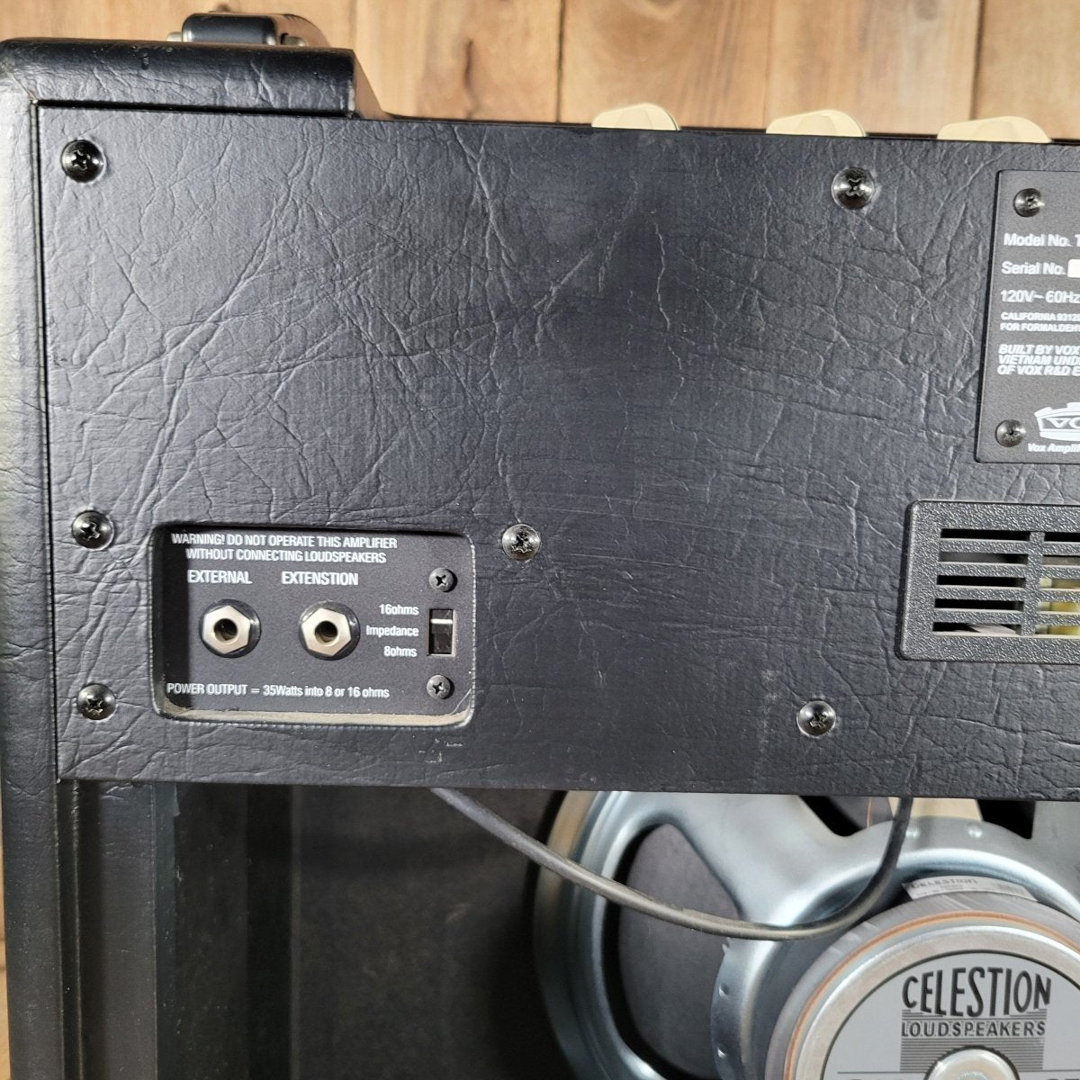 Vox TC35C2 Tony Bruno Designed 35 - Watt 2x12 Combo – Near Mint - Mahar's Vintage Guitars