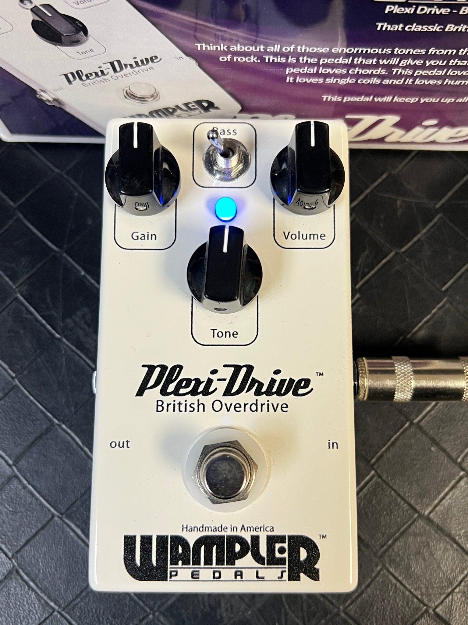 Wampler 2013 Plexi - Drive Pedal – British Amp - Inspired Overdrive with Vintage Marshall Tone - Mahar's Vintage Guitars