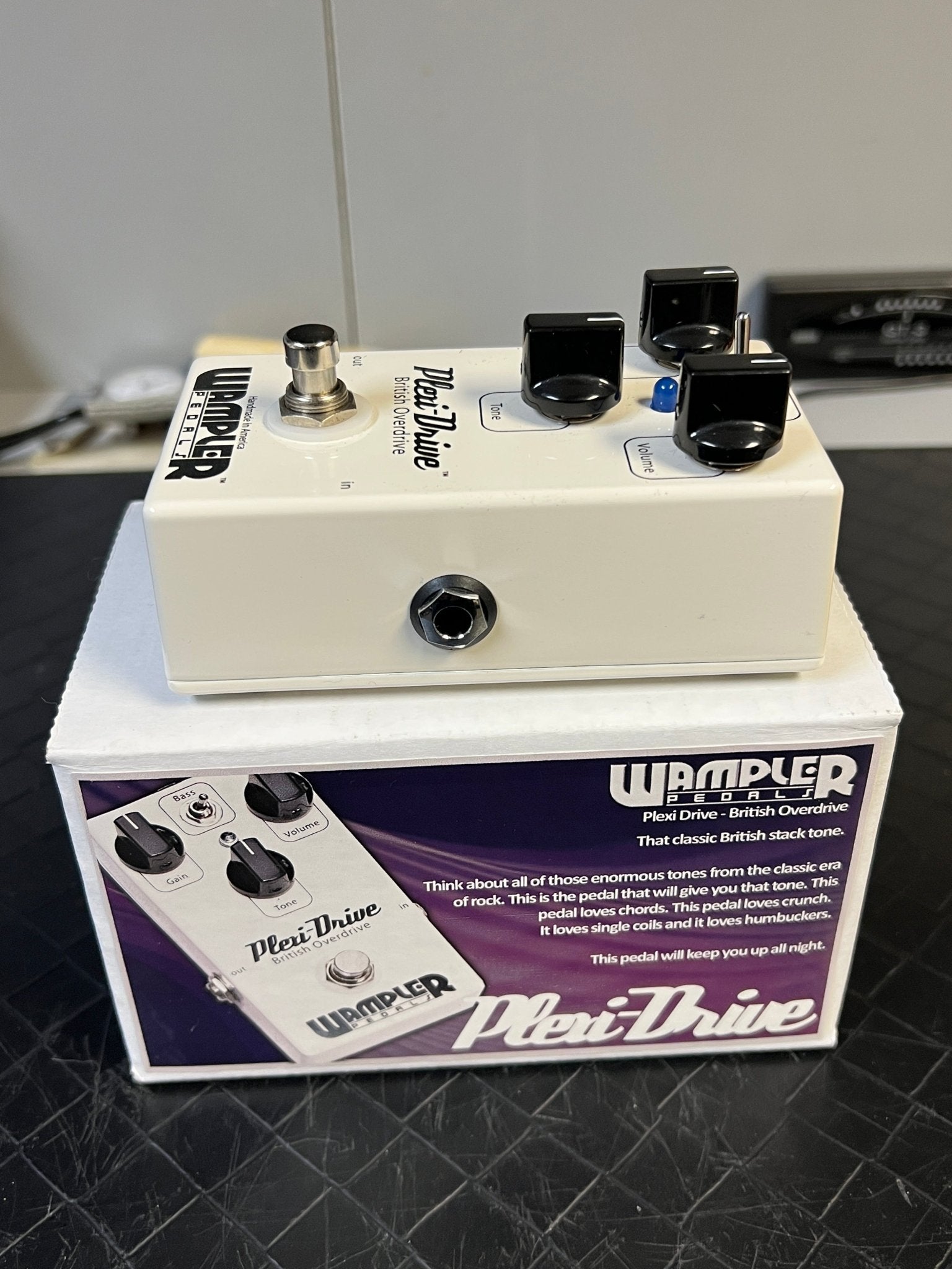 Wampler 2013 Plexi - Drive Pedal – British Amp - Inspired Overdrive with Vintage Marshall Tone - Mahar's Vintage Guitars