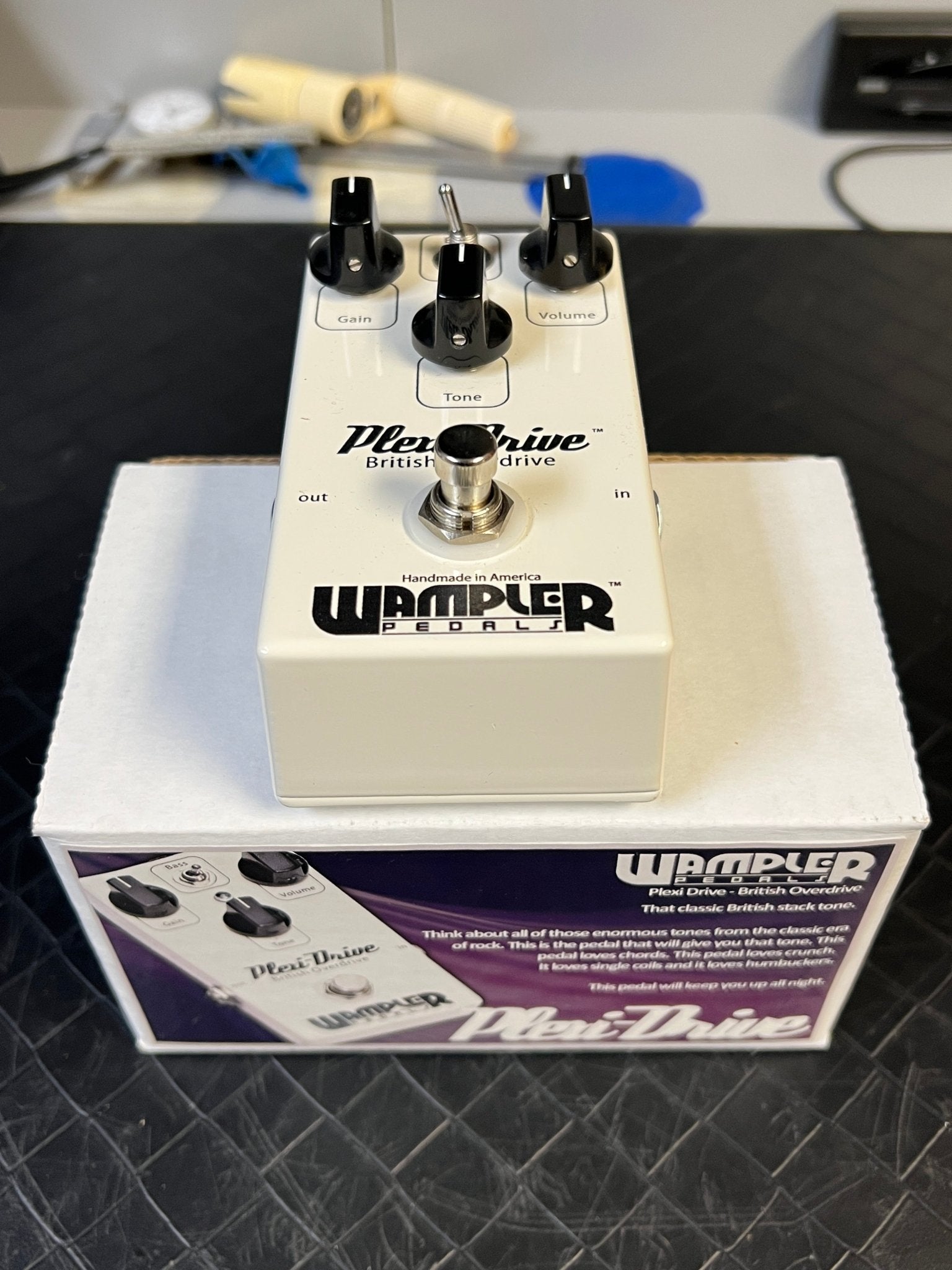 Wampler 2013 Plexi - Drive Pedal – British Amp - Inspired Overdrive with Vintage Marshall Tone - Mahar's Vintage Guitars