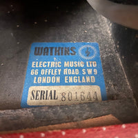 Watkins Westminster Tremolo Amp late 1950s - Mahar's Vintage Guitars