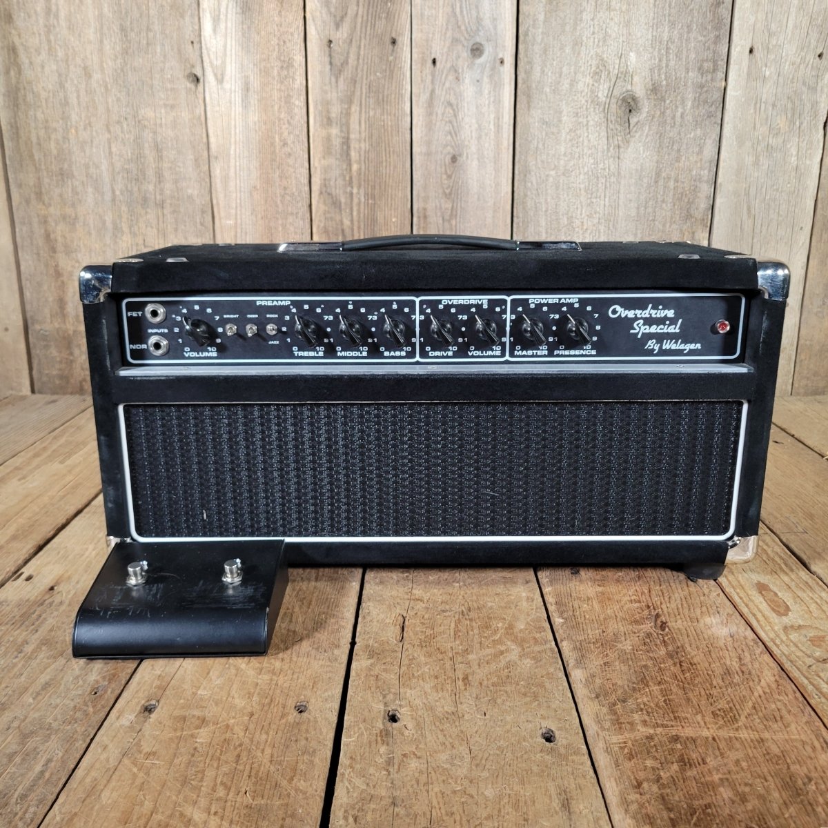 Welagen Overdrive Special Head with Empty Combo Cabinet 2017 - Mahar's Vintage Guitars