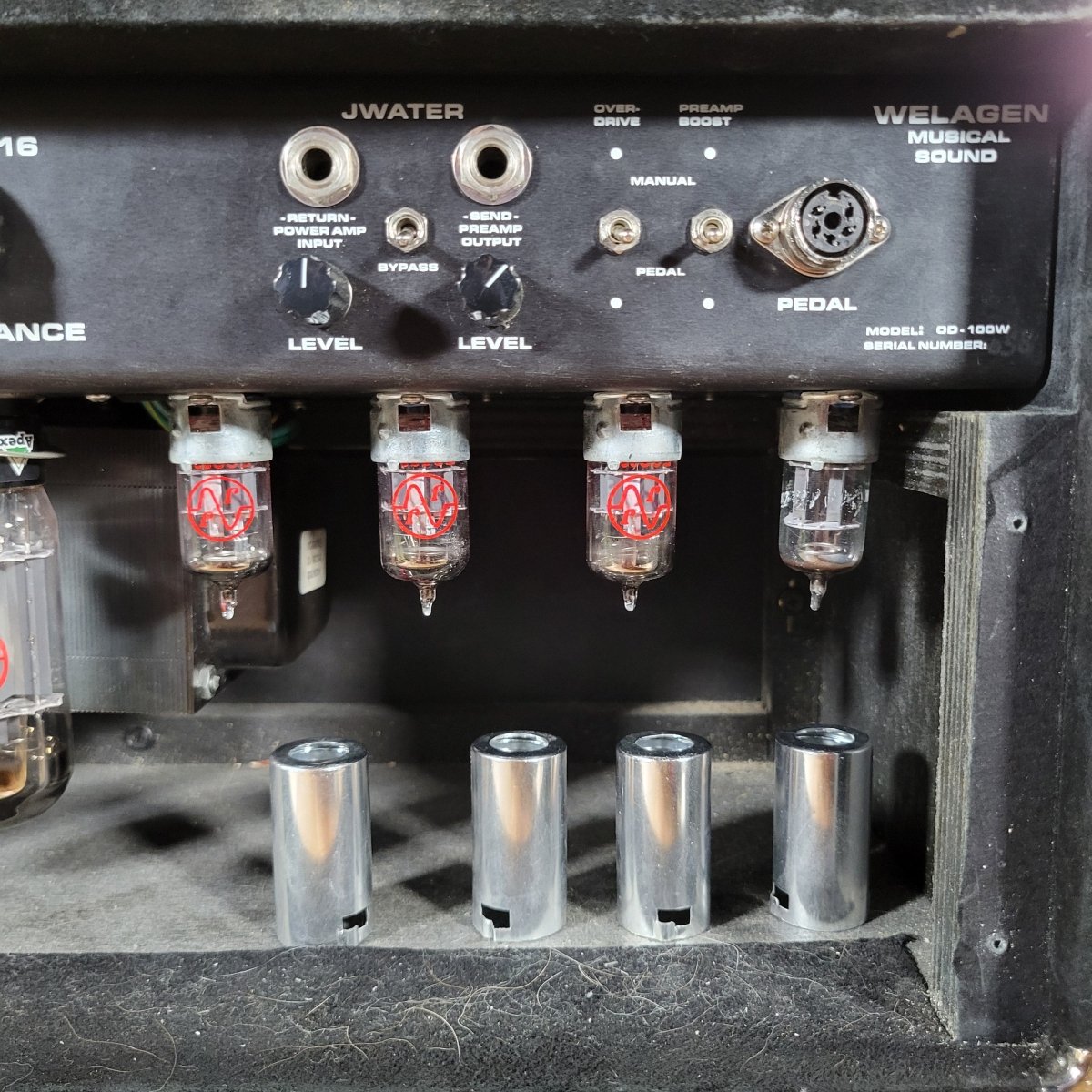 Welagen Overdrive Special Head with Empty Combo Cabinet 2017 - Mahar's Vintage Guitars