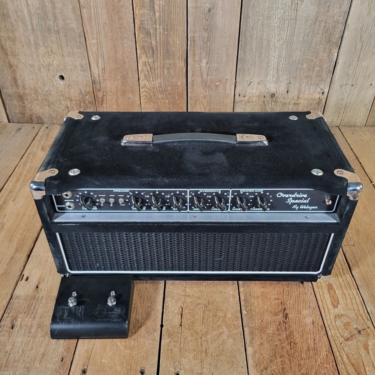 Welagen Overdrive Special Head with Empty Combo Cabinet 2017 - Mahar's Vintage Guitars