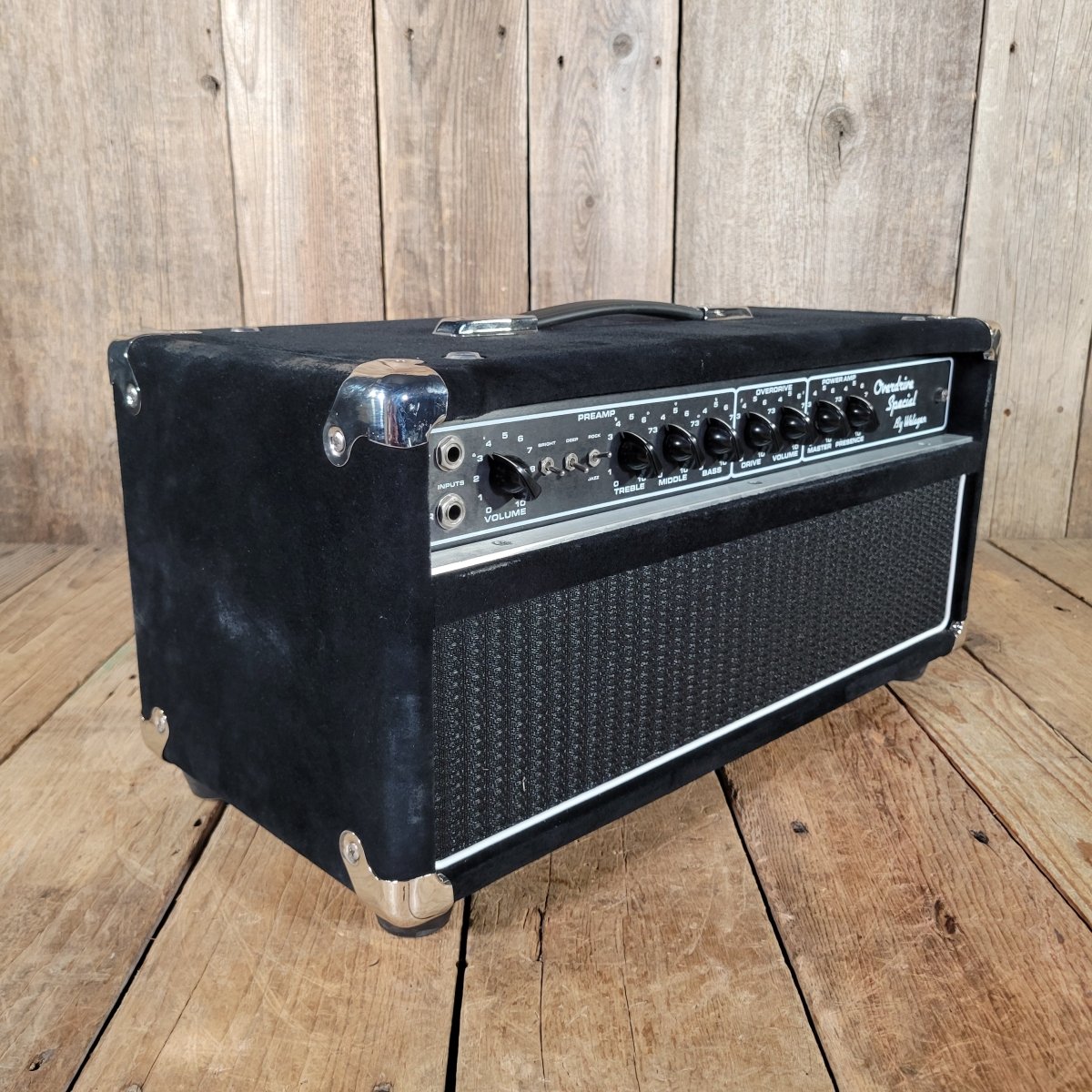 Welagen Overdrive Special Head with Empty Combo Cabinet 2017 - Mahar's Vintage Guitars