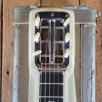 White by Fender Studio Deluxe Lap & Table Steel Guitar 1954 – Vintage Fender - Made Steel with Classic Tone - Mahar's Vintage Guitars