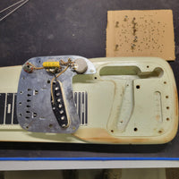 White by Fender Studio Deluxe Lap & Table Steel Guitar 1954 – Vintage Fender - Made Steel with Classic Tone - Mahar's Vintage Guitars