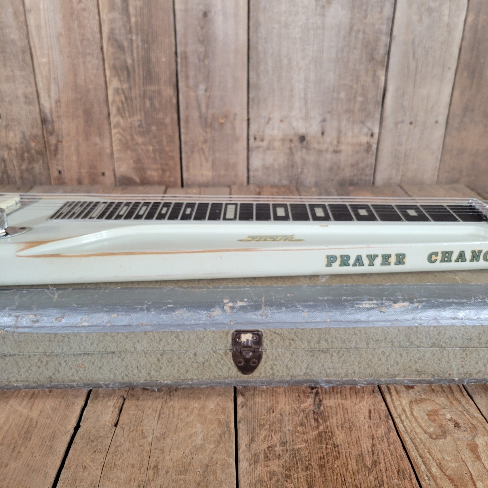 White by Fender Studio Deluxe Lap & Table Steel Guitar 1954 – Vintage Fender - Made Steel with Classic Tone - Mahar's Vintage Guitars