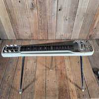 White by Fender Studio Deluxe Lap & Table Steel Guitar 1954 – Vintage Fender - Made Steel with Classic Tone - Mahar's Vintage Guitars