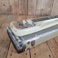 White by Fender Studio Deluxe Lap & Table Steel Guitar 1954 – Vintage Fender - Made Steel with Classic Tone - Mahar's Vintage Guitars